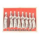 [Entertainment] 8 Germania 8 All female group performance. Friedländer, Hamburg, 1910