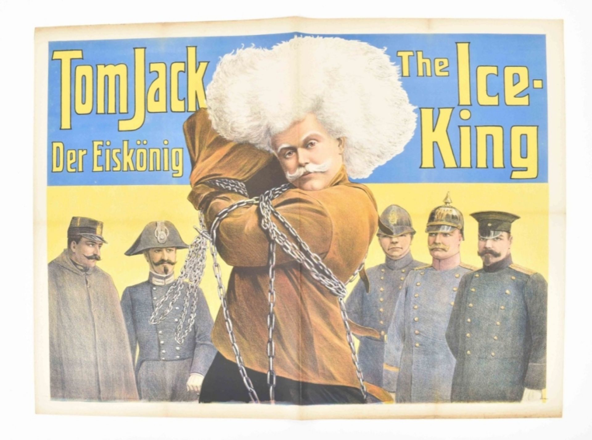 [Freakshow/Albinism] Tom Jack the Ice-King Der Eiskönig. [...]. Friedländer, Hamburg, 1910