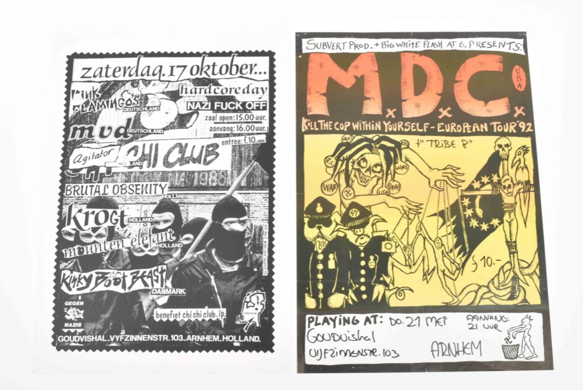 [Subculture] [Posters] Amsterdam underground radio and punk shows - Bild 4 aus 10