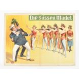 [Entertainment] Die Süssen Mädel Friedländer, Hamburg, 1910