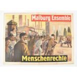 [Entertainment] Malburg Ensemble Menschenrechte. Friedländer, Hamburg, 1912