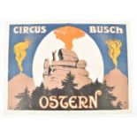 [Miscellaneous] [Easter] Circus Busch. Ostern Friedländer, Hamburg, 1916