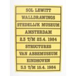 [Prints and Posters] Sol Lewitt, Walldrawings and Structures, 1984