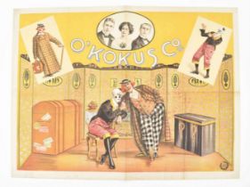 [Clowns/Comedy] O'Kokus Co.  Friedländer, Hamburg, 1914