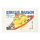 [Miscellaneous] [Announcement] Joe Steiner. Circus Busch. Friedländer, Hamburg, 1919