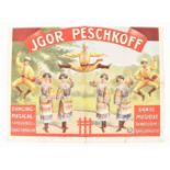 [Folklore] Igor Peschkoff. Dancing musical tamburines transformation. Friedländer, Hamburg, 1908