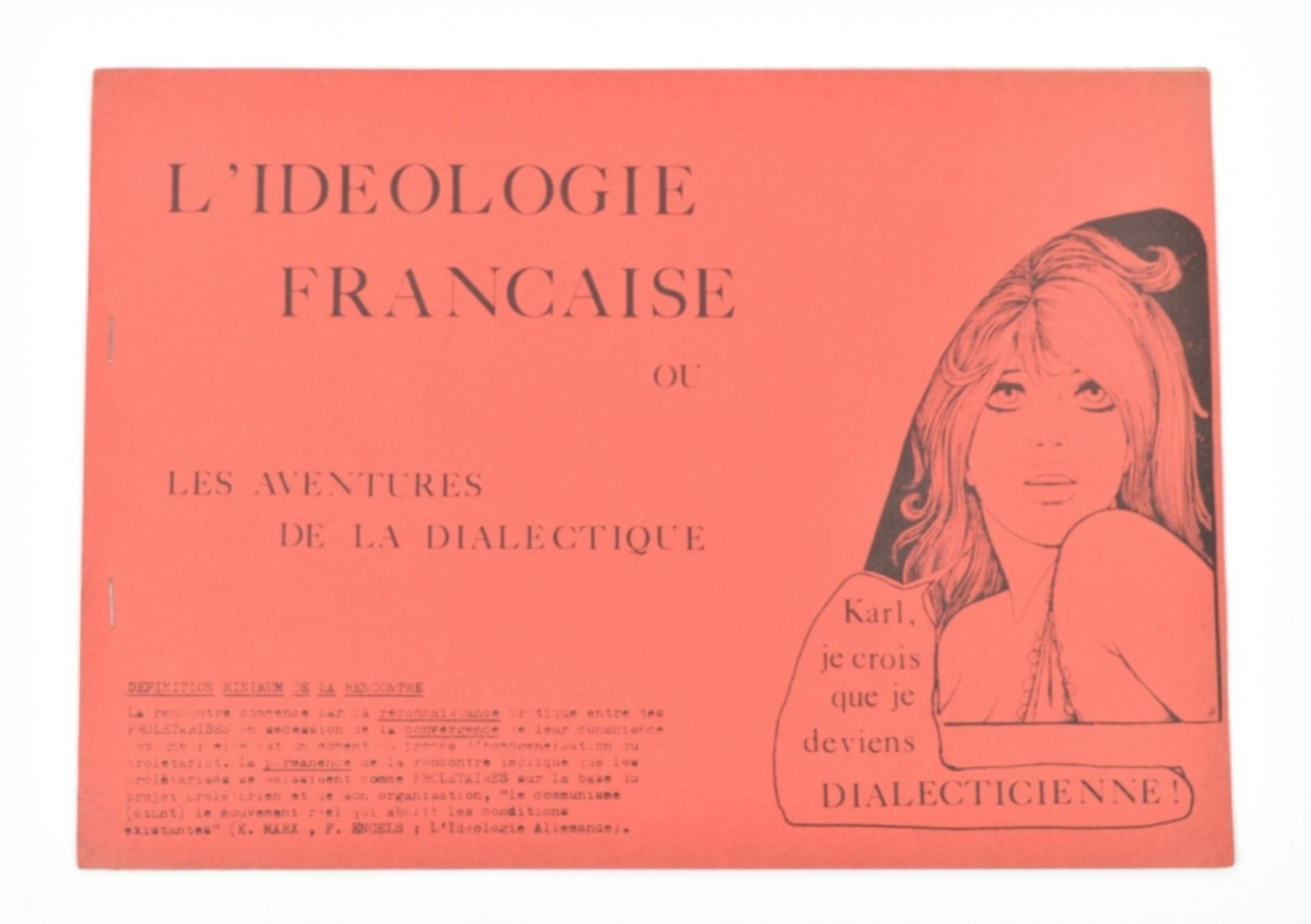 [Situationists] L'Ideologie Francaise ou Les Aventures de la Dialectique - Bild 2 aus 7