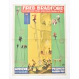 [Acrobatics] Fred Bradford. Das waghalsigste Wunder auf den höchsten Einräden der Welt. 1921