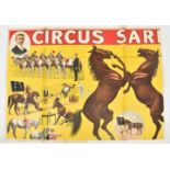 [Horses] Circus Sarrasani. Grösster und elegantester Zelt-circus Europas. Friedländer, Hamburg, 1905