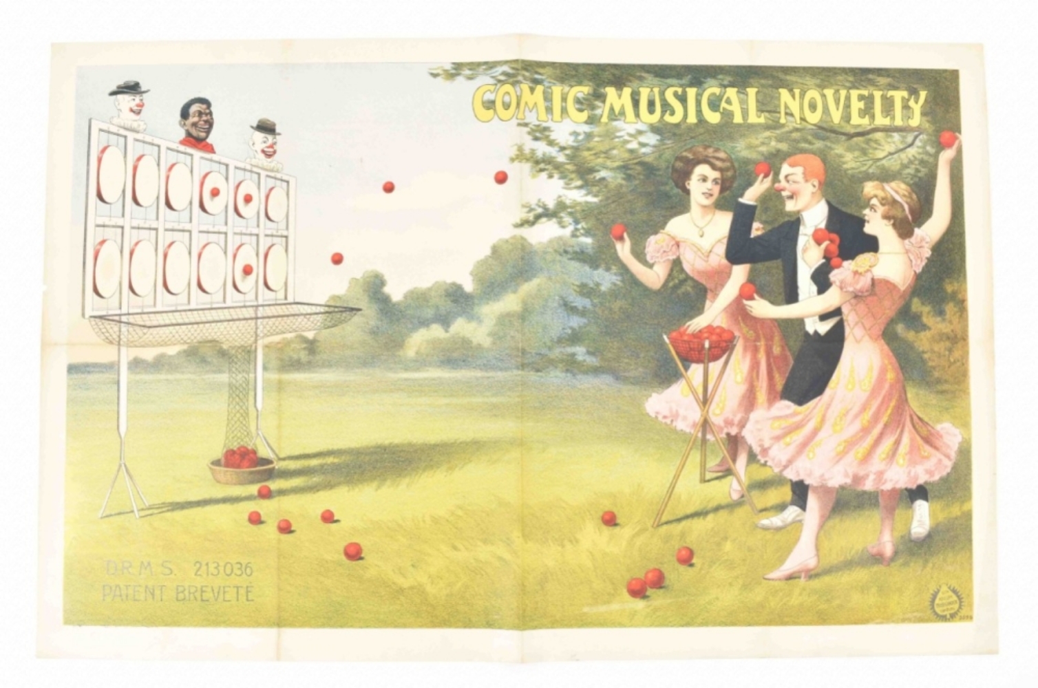 [Clowns/Comedy] (Tom Viebig trio) Comic musical novelty. Friedländer, Hamburg, 1911