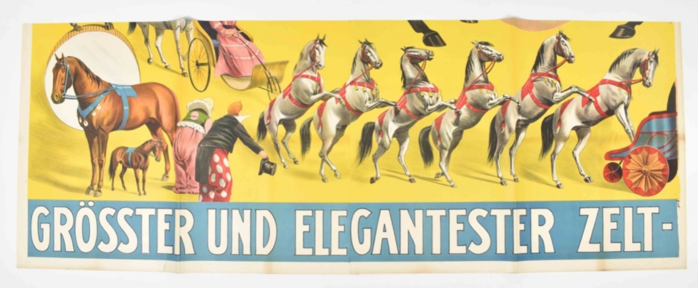 [Horses] Circus Sarrasani. Grösster und elegantester Zelt-circus Europas. Friedländer, Hamburg, 1905 - Image 8 of 9