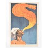 [Freakshow ] [Fire breathing] "Fire breather" Friedländer, Hamburg, 1920