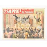 [Entertainment] The Sapho's Break away bar pantomime. Friedländer, Hamburg, 1904