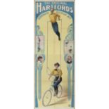 [Acrobatics] The original Hartford's acrobatic bicycle act Friedländer, Hamburg, 1907