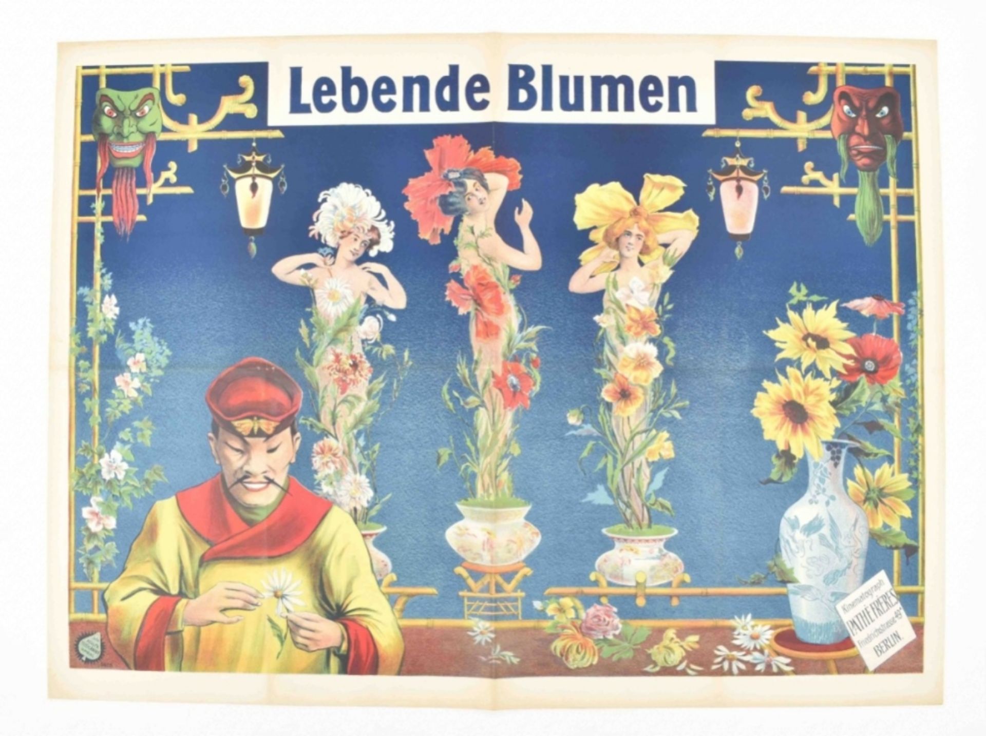 [Miscellaneous] [Trick film] Lebende Blumen Kinematograph [...], Berlin. Friedländer, Hamburg, 1906