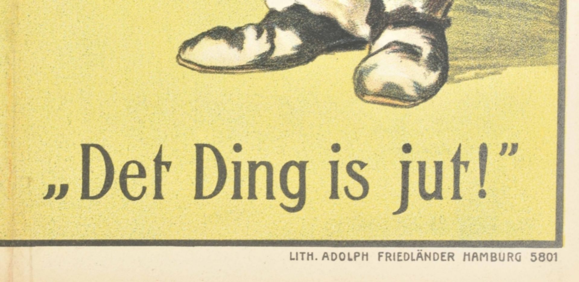 [Entertainment] Parkettsitz no. 10. Det Ding is jut! Friedländer, Hamburg, 1913 - Bild 3 aus 4