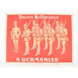 [Entertainment] Unsere Feldgrauen. 8 Germanias All female group performance. Friedländer, 1915