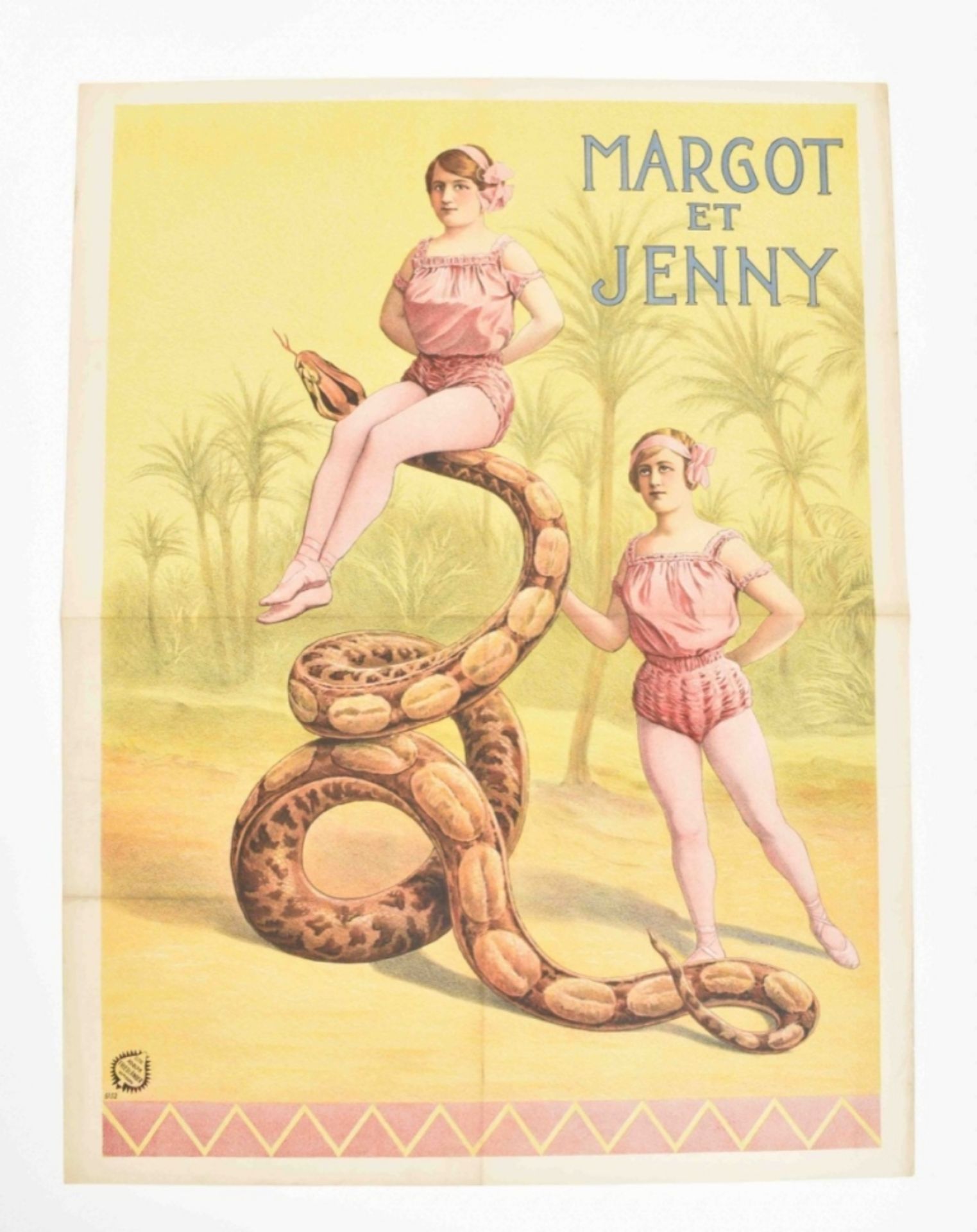 [Entertainment] [Snake-charming] Margot et Jenny Friedländer, Hamburg, 1913