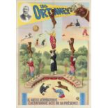 [Animal Dressage/Dogs] Les Ortaney's Le mieux acrobatique excentrique[..] Friedländer, Hamburg, 1903