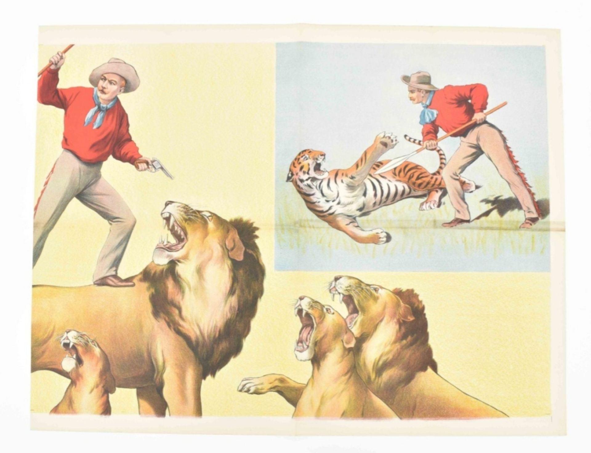 [Animal Dressage] [Various] Le combat avec le tigre et les lions Friedländer, 1913 - Bild 10 aus 10