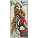 [Tigers. Circus Hagenbeck] Die wilden Königs-Tiger Der Kampf mit der Tiger-Bestie. Friedländer, 1923