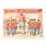 [Folklore] [Russia. Balalaika] Troupe Romsakoff Friedländer, Hamburg, 1906