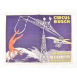[Acrobatics] Aero Star Mexikanische Circus Sensation. Friedländer, Hamburg, 1923
