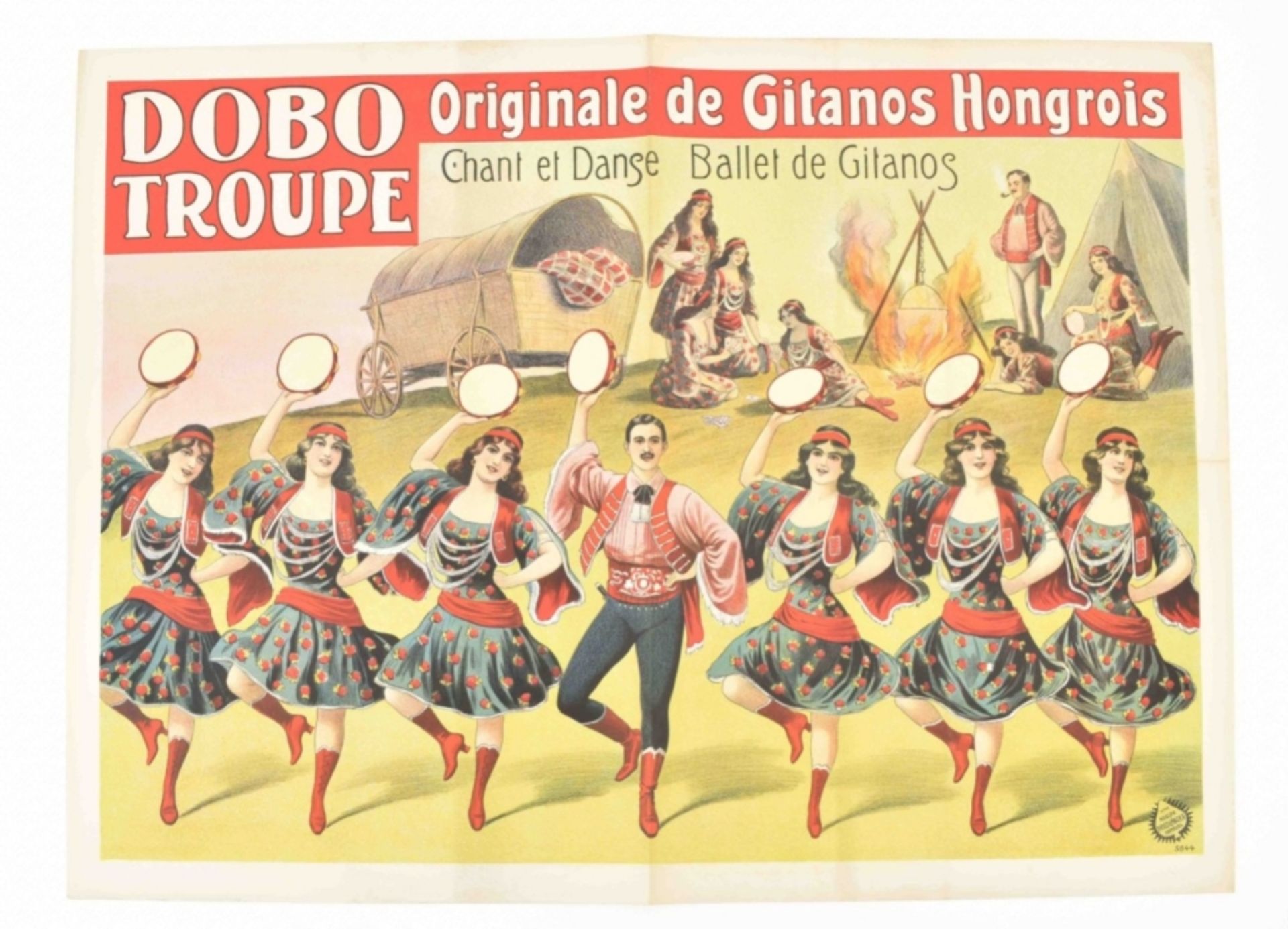 [Folklore] Dobo-Troupe, Originale de Gitanos Hongrios Chant et dance. Friedländer, Hamburg, 1913