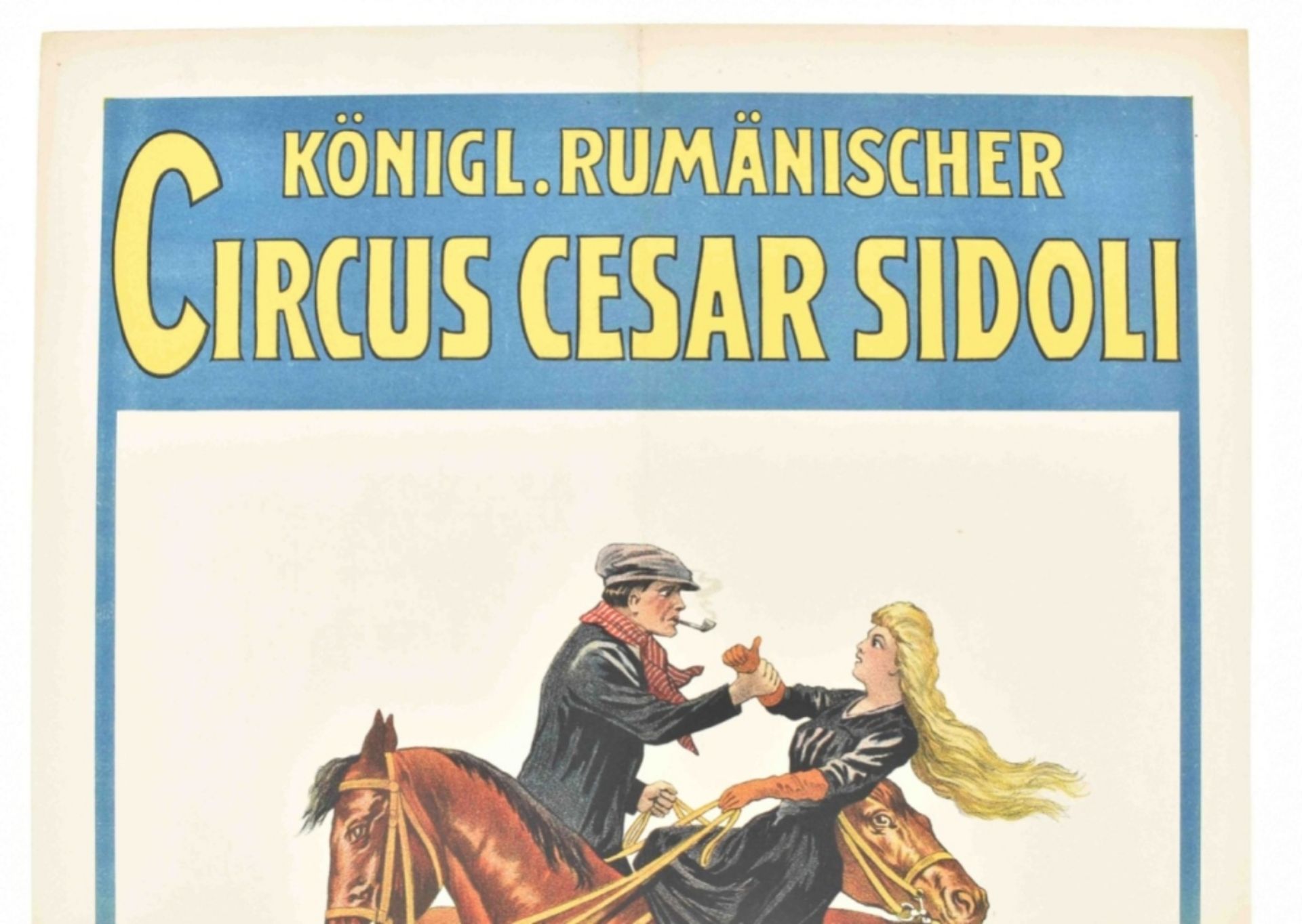 [Animal Dressage/Horses] Apachenschule Königl. Rumänischer Circus Cesar Sidoli. Friedländer, 1911 - Image 3 of 4