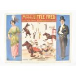 [Animal Dressage/Dogs] Mme.&Mons. Little Fred Avec leurs chiens acrobatiques[..]. Friedländer, 1915