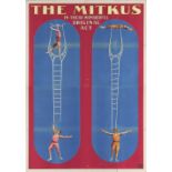 [Acrobatics] [Balance act] The Mitkus in their wonderful original act Friedländer, Hamburg, 1914