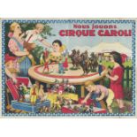 [Miscellaneous] Circus Caroli. Nous jouons Cirque Caroli Friedländer, Hamburg, 1923