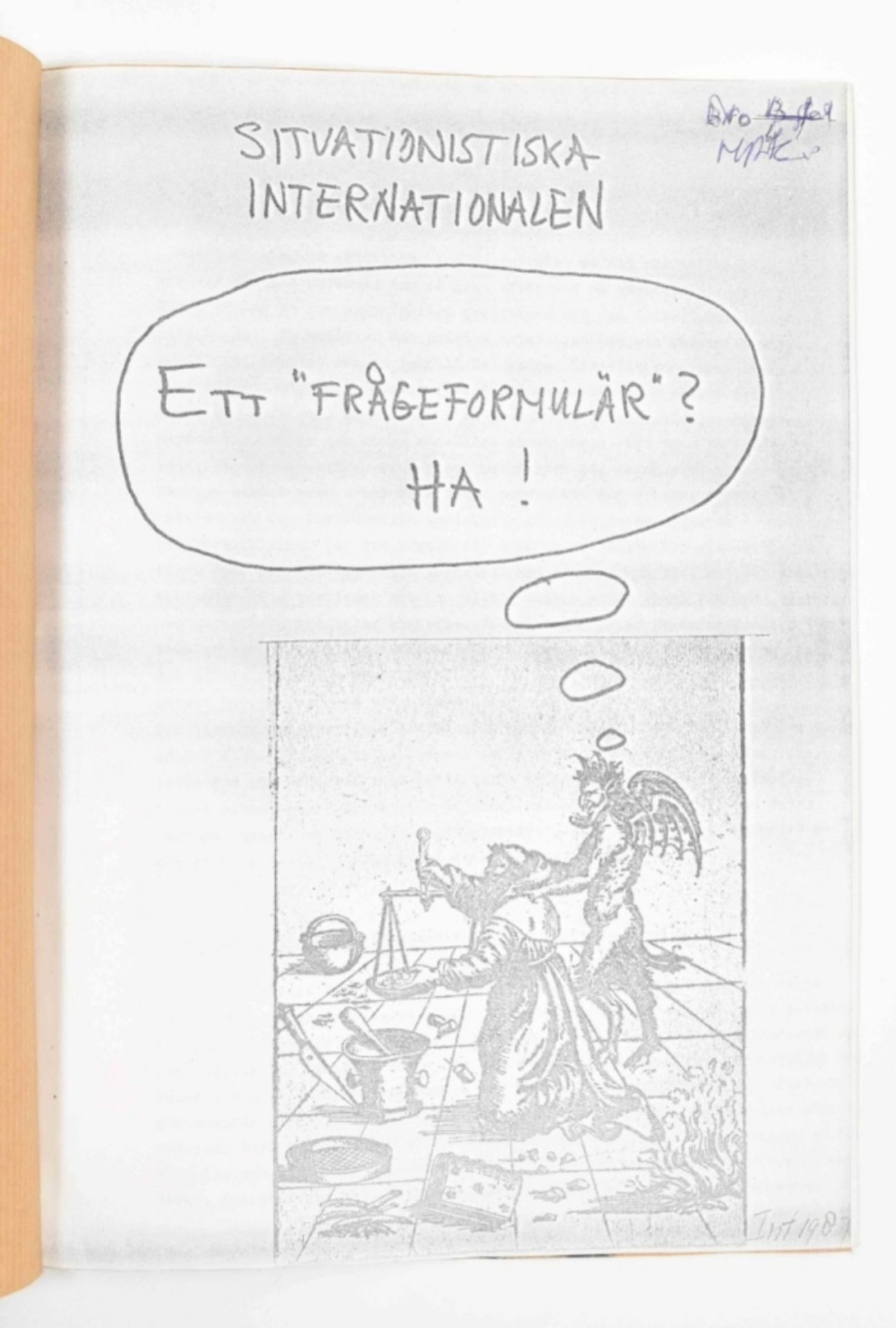 [Situationists] Scandinavian Situationist reference works - Image 7 of 7
