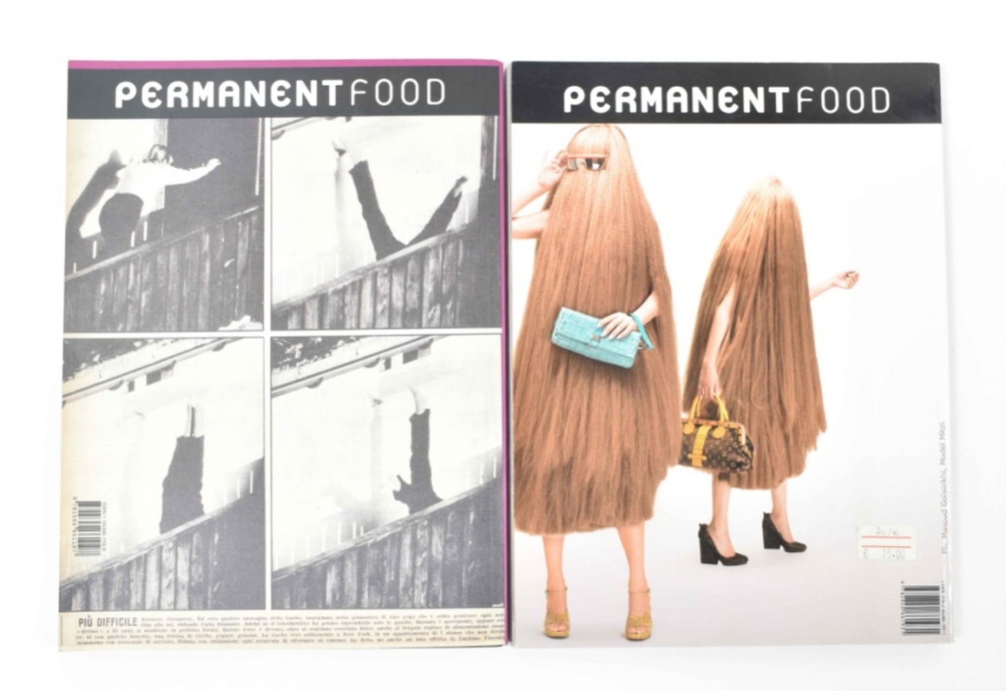 [Small Press/Concrete Poetry] Maurizio Cattelan, Permanent Food Nos. 1-15 (all published) 1996-2007 - Image 4 of 10