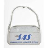 [s and up] Andy Warhol, signed SAS passenger bag