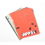 [Small Press and Concrete Poetry] De Appel Bulletins 1981 -1983