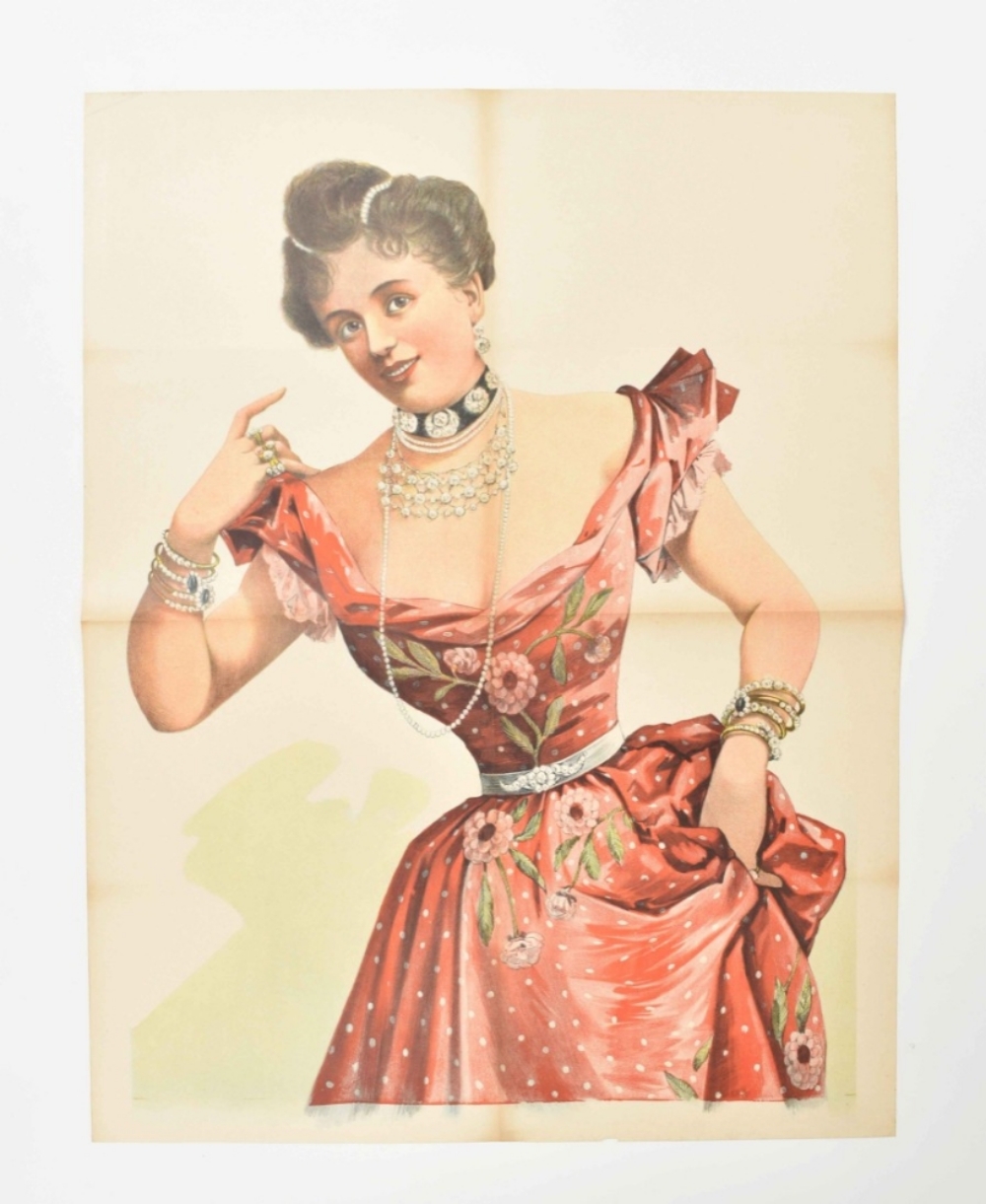 [Entertainment] Nora Gillis. La reine du chic Friedländer, Hamburg, 1891 - Image 3 of 6