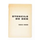 [Fluxus] Ben Vautier, Stencils de Ben 1963-1969