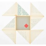 Bruno Munari, An unreadable Quadrat-print