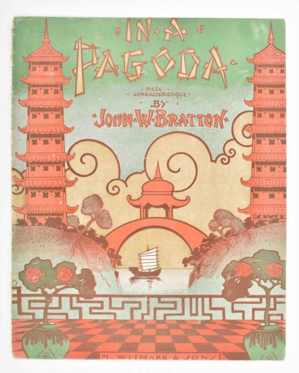 Collection of sheet music relating to China - Image 3 of 6