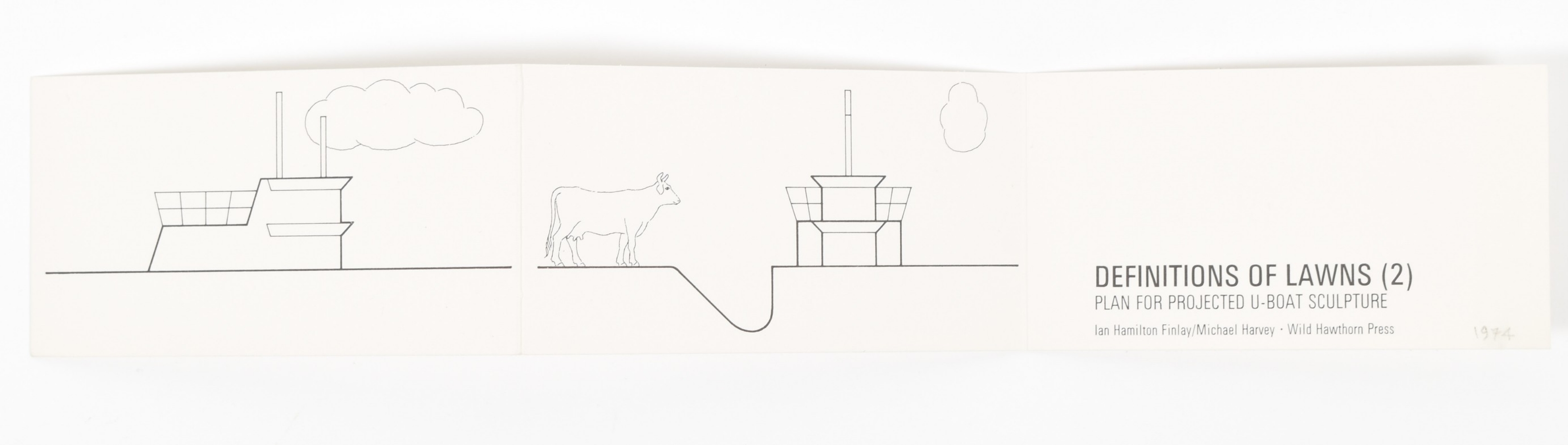 Ian Hamilton Finlay, set of 12 cards - Image 7 of 9