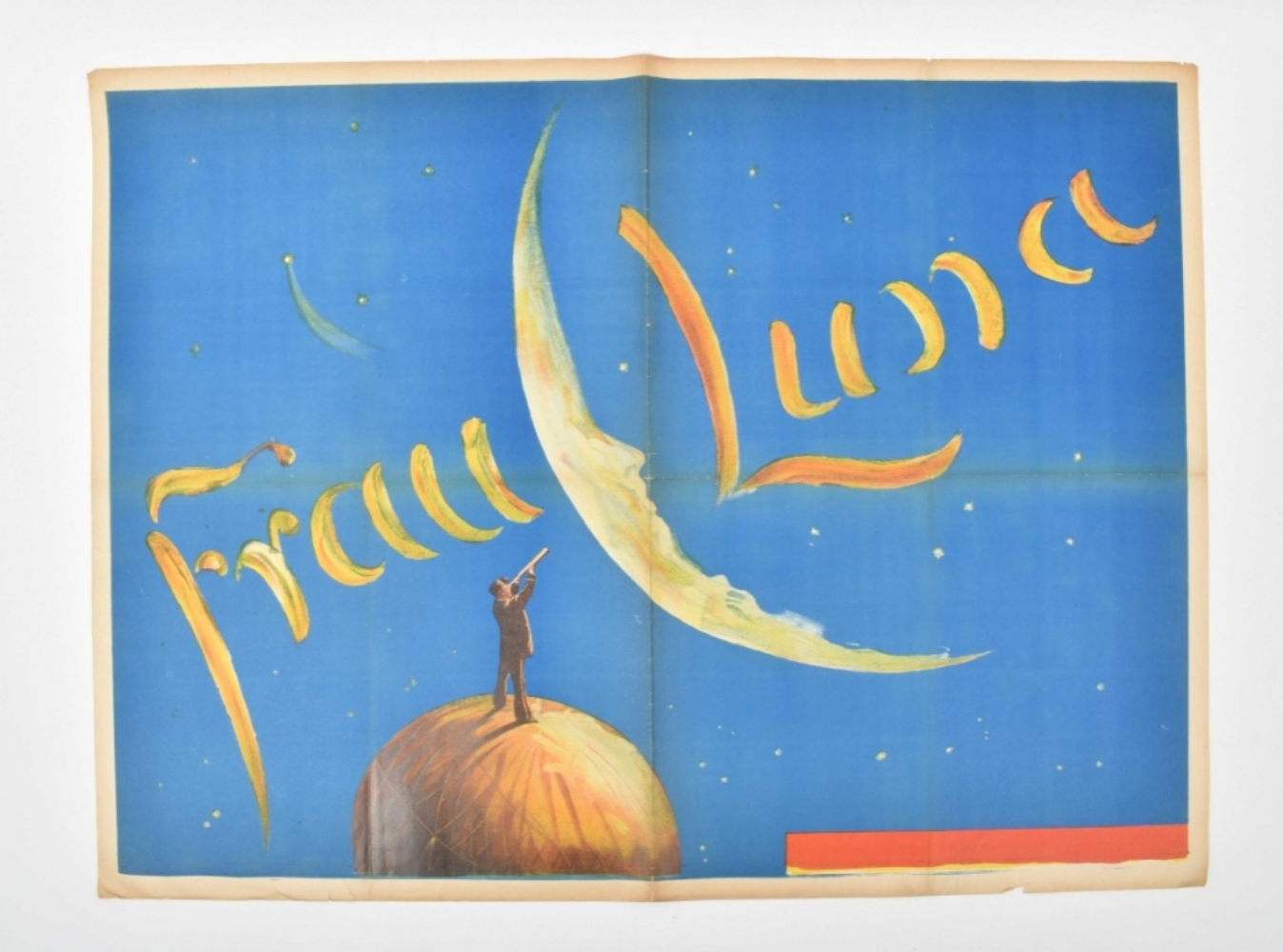 [Hot air balloon] M. Rabes (1868-1944). Frau Luna, Apollo-Theatre - Image 7 of 9