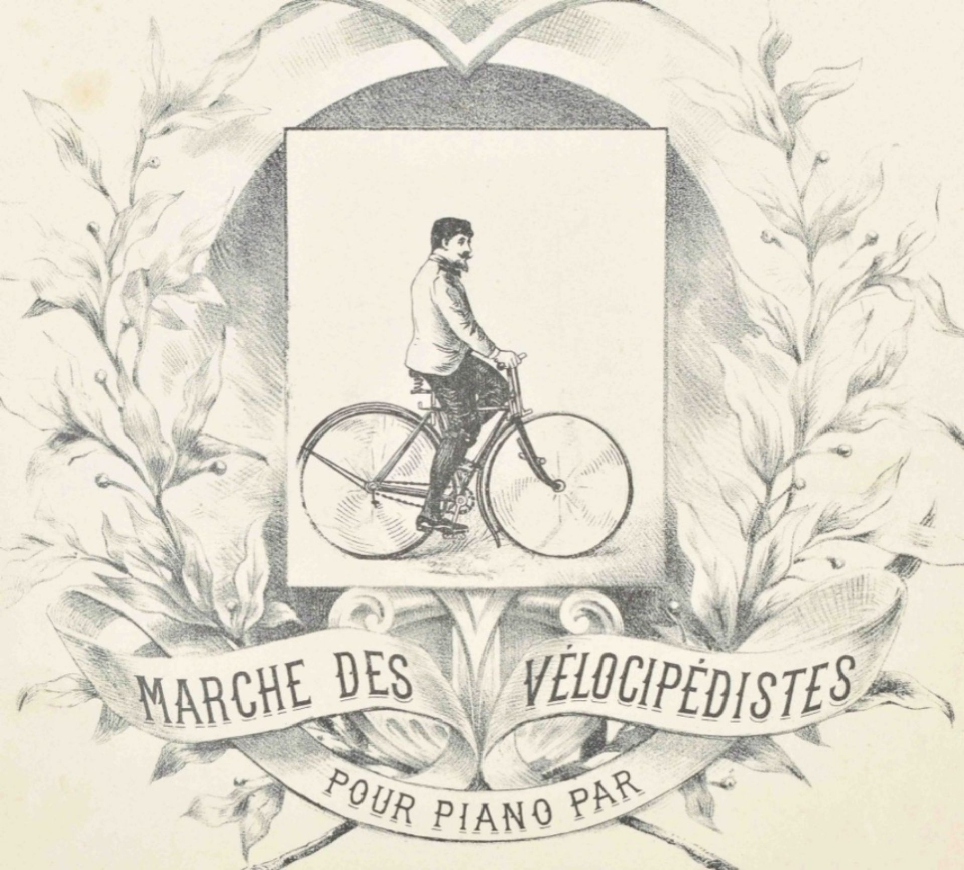 Collection of sheet music related to cycling - Image 7 of 8