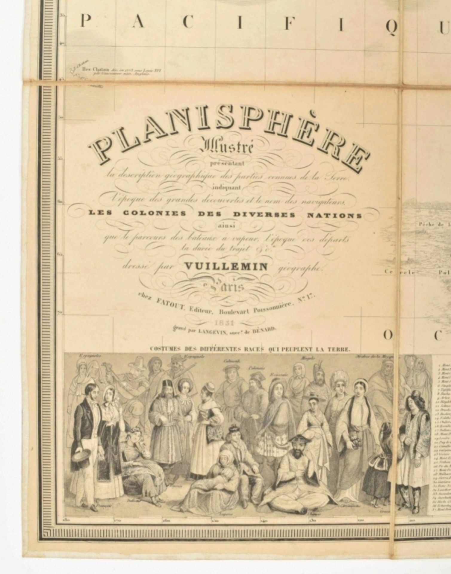 Planisphère illustré - Image 2 of 6