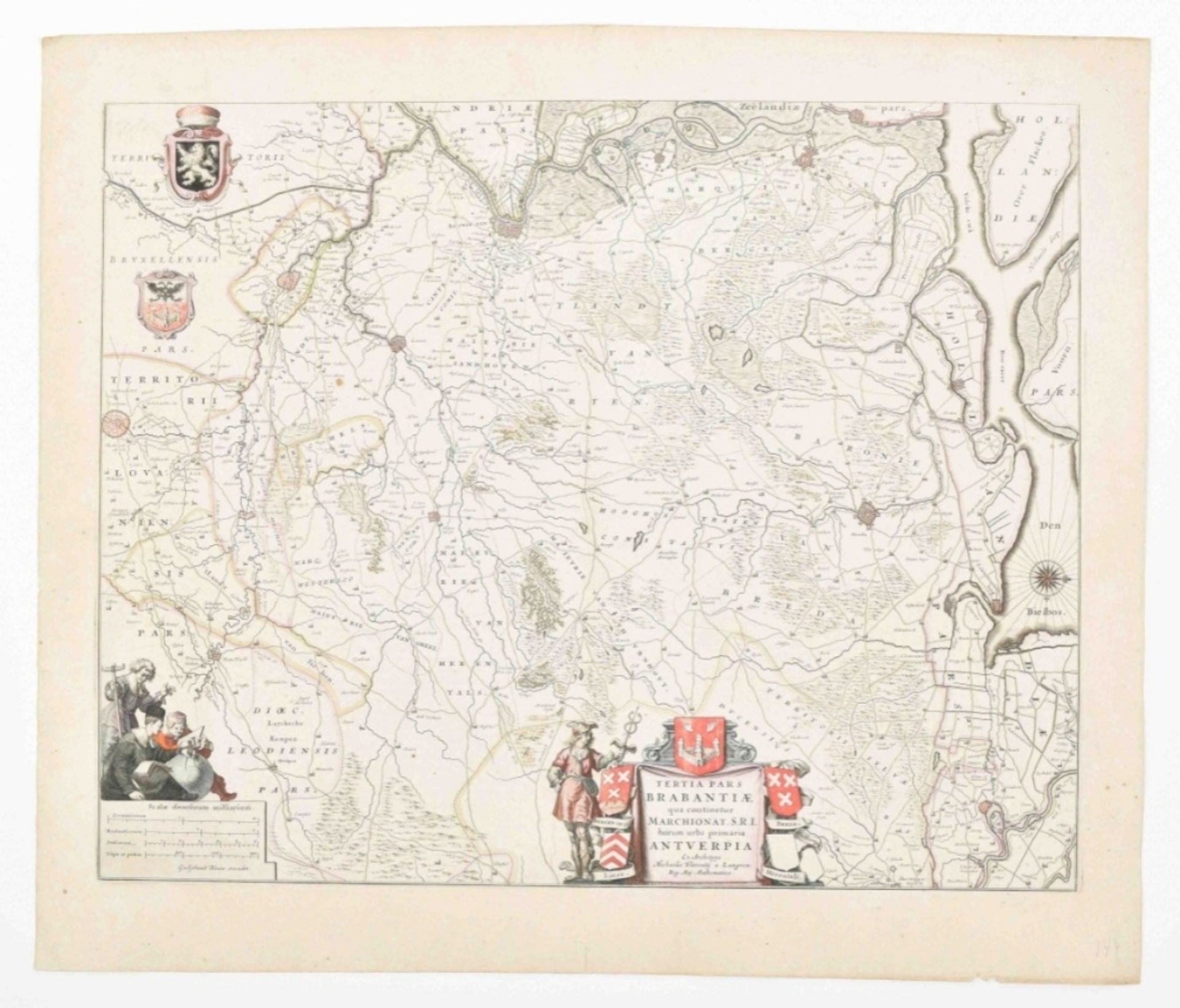 Two maps: Brabantia Ducatus - Image 6 of 9