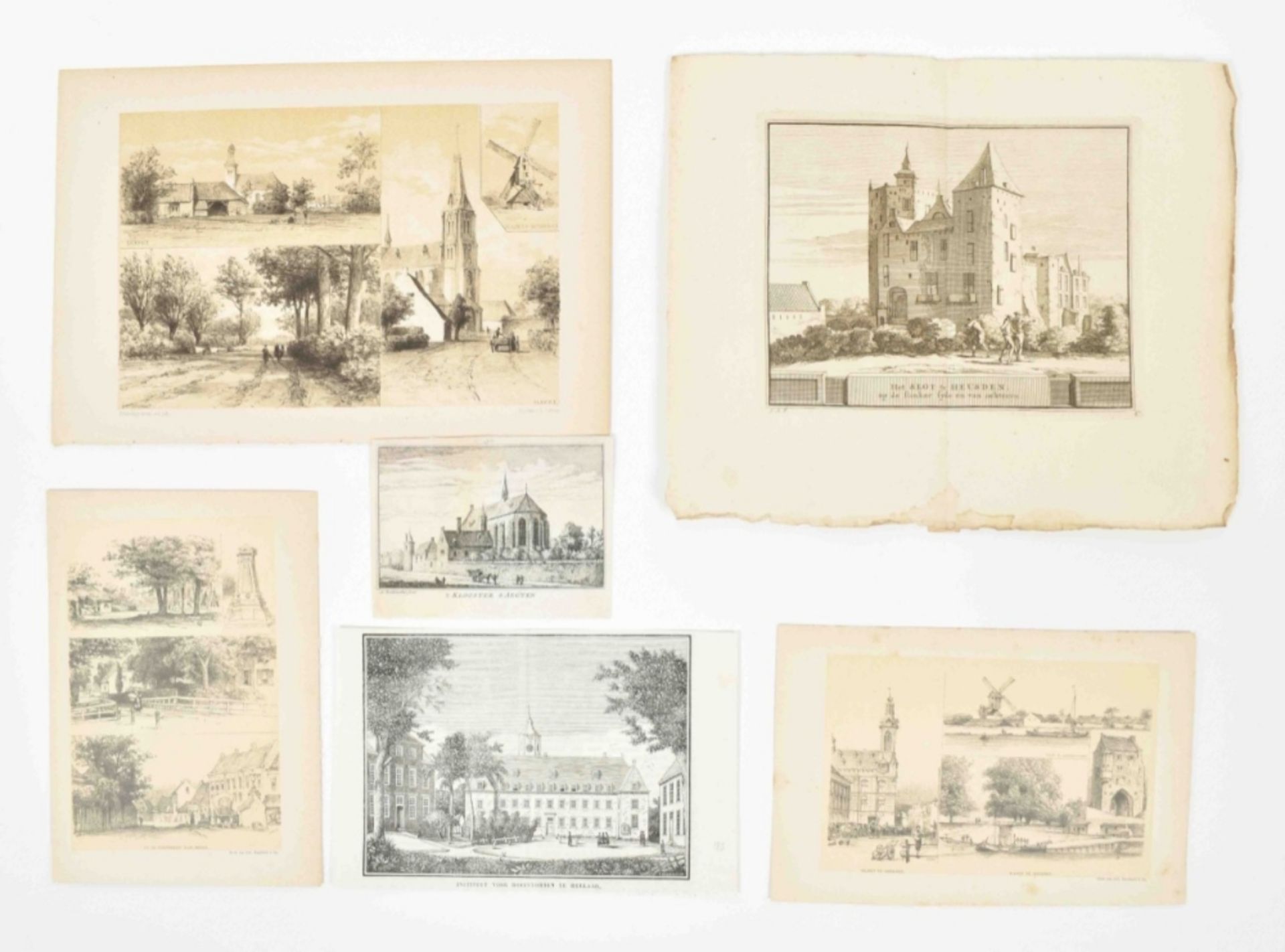 Collection of approx. 900 miscell. maps, views, historical prints, etc. - Image 5 of 10