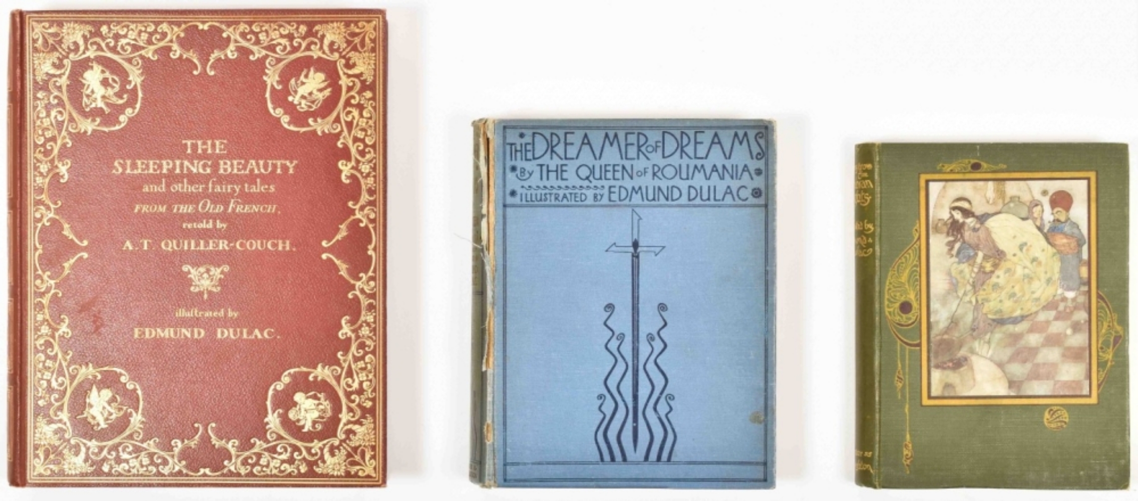 3 titles: A. Quiller-Couch. The Sleeping Beauty and other fairy tales