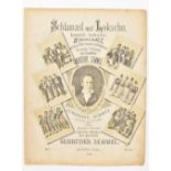 Collection of Jewish sheet music