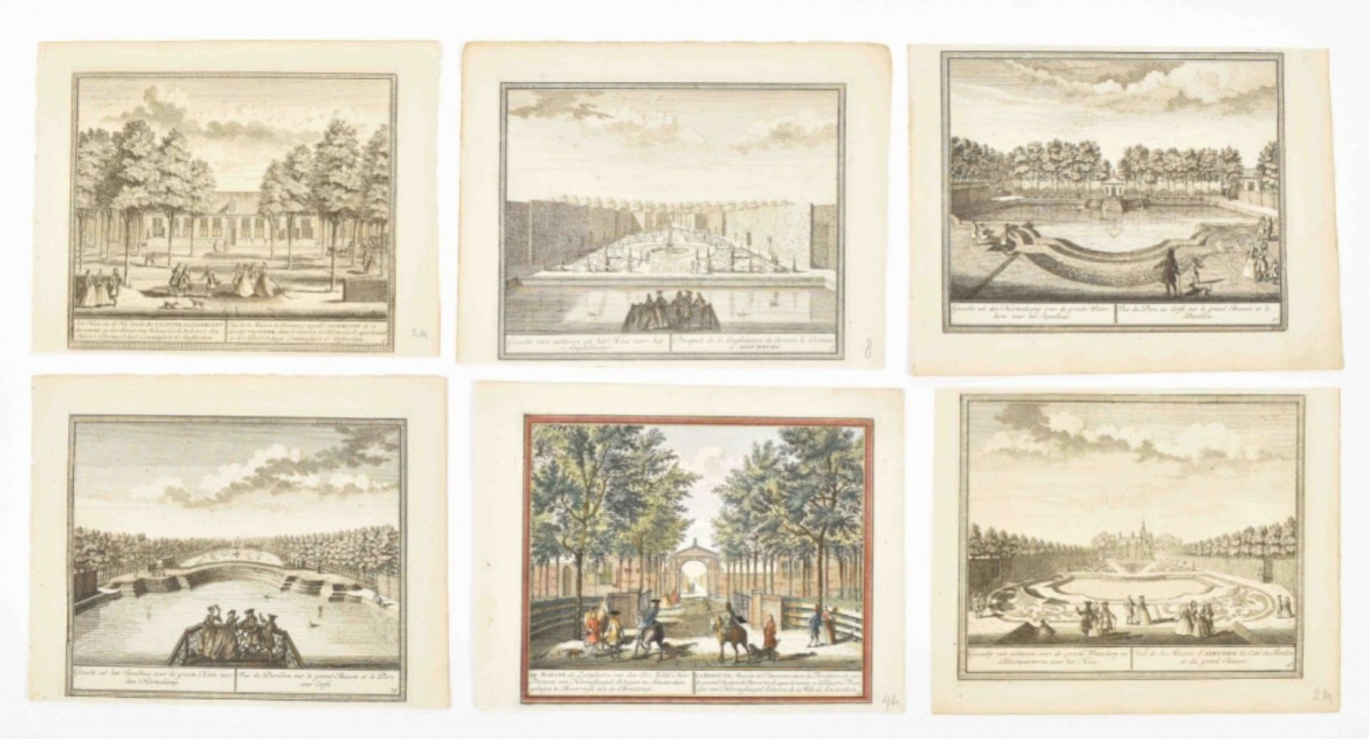 Collection of prints of Kennemerland, Amsterdam and surroundings - Image 4 of 8