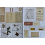 Collection of ca. 1000 various paper items 1862-1884